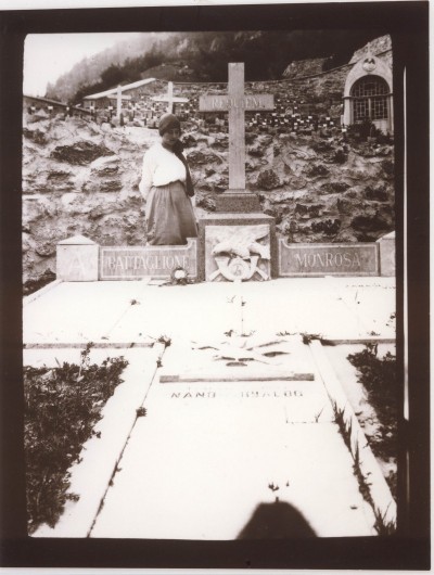 S.messa presso il cimitero militare di caoria