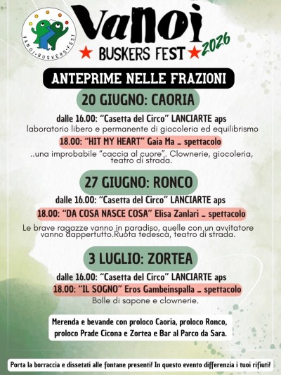 Vanoi Buskers Fest