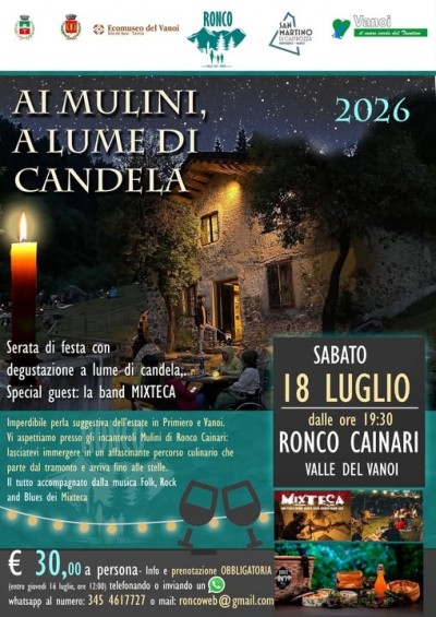 Ai Mulini, A Lume di Candela
