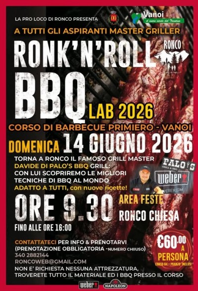 RONK’N’ROLL BBQ LAB 2026