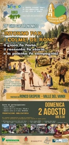  28° giro gastronomico “INTORNO PAR I COLMEI DE RONC"  